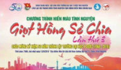 Chương trình Hiến máu tình nguyện Giọt hồng sẻ chia lần thứ 3