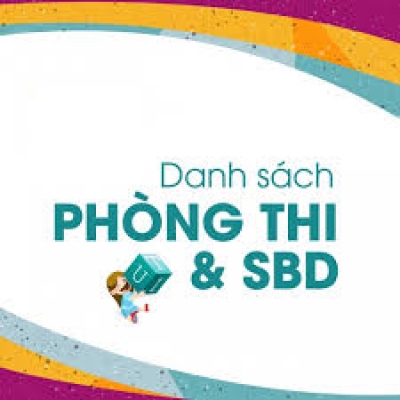 Danh sách phòng thi Sau đại học năm 2018