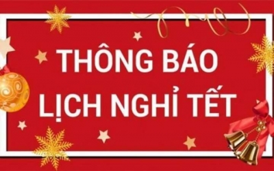 Thông báo kế hoạch nghỉ Tết Nguyên đán Canh Tý năm 2020