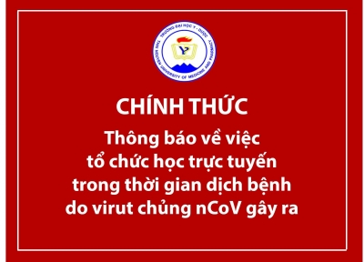 Học trực tuyến trong thời gian nghỉ học đề phòng, chống dịch bệnh nCoV